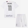 Officiële Voetbalshirt + Korte Broek AC Milan Pulisic 11 Uit 2023-24 - Kids